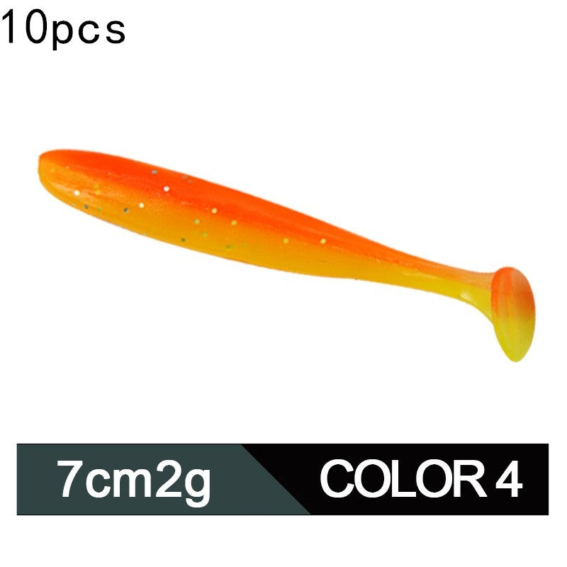 MrFishingSupplies | Two-color Soft Lure Paddle Tail Swimbait