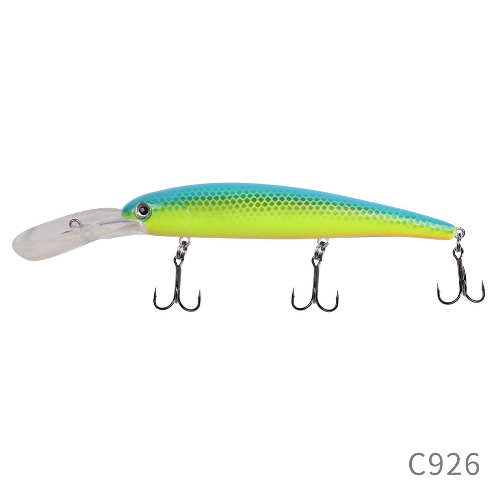 MrFishingSupplies | Jerkbait Long Tongue Plate Road Subbait 120mm20g Floating Deep Diving Minow