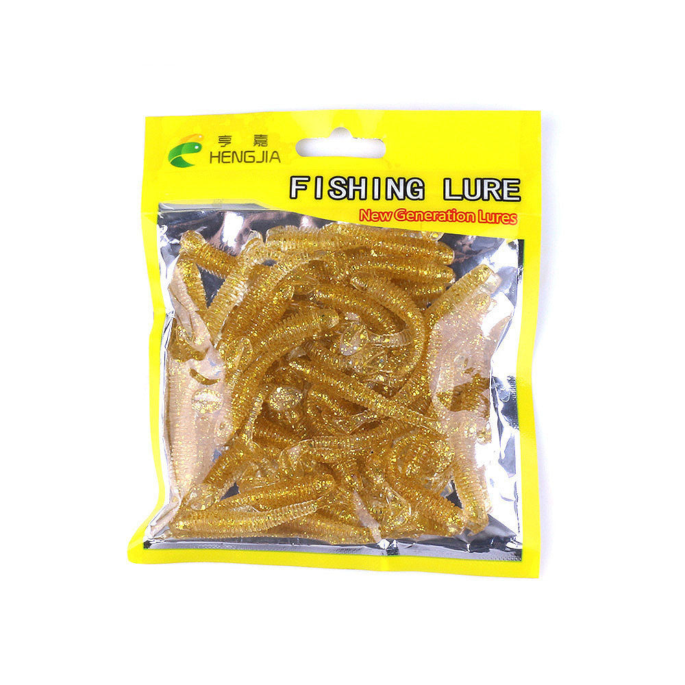 HENGJIA | Bag of colorful soft Plastic Worms bait