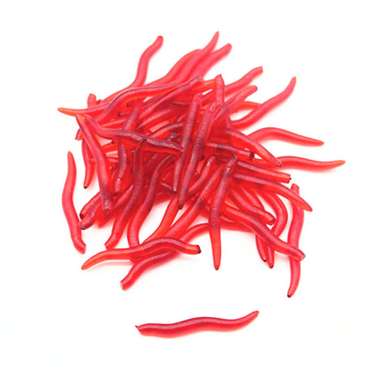 MrFishingSupplies | red worm bionic bait
