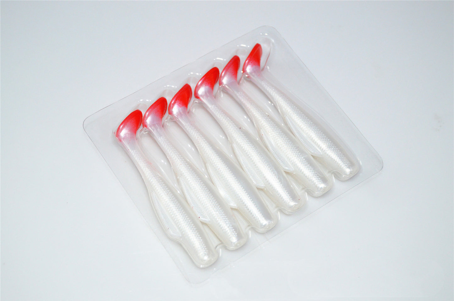 MrFishingSupplies | Multicolor Minow T-tail Lure Soft Bait 6 Pack