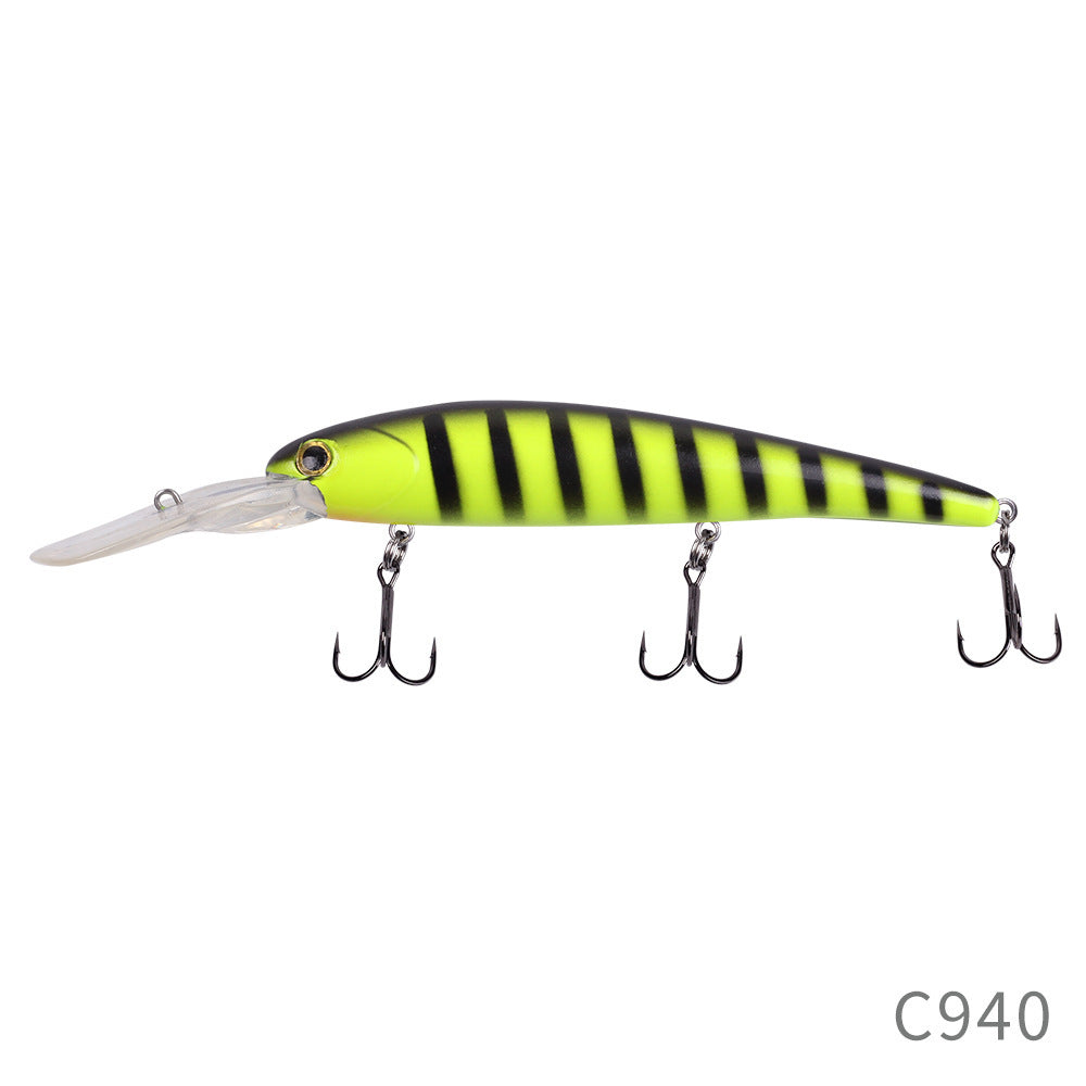 MrFishingSupplies | Jerkbait Long Tongue Plate Road Subbait 120mm20g Floating Deep Diving Minow