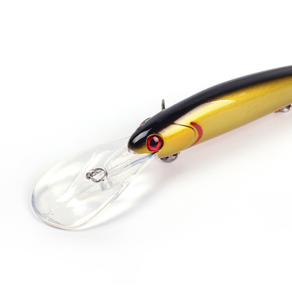 MrFishingSupplies | Jerkbait Long Tongue Plate Road Subbait 120mm20g Floating Deep Diving Minow