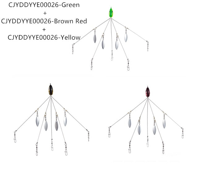 MrFishingSupplies | Bassdash Umbrella Rig Fishing lure
