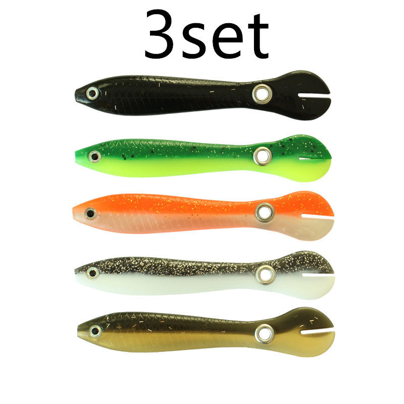 MrFishingSupplies | Soft Body Swimbait Mock Lure Can Bounce With Slip Mechanism