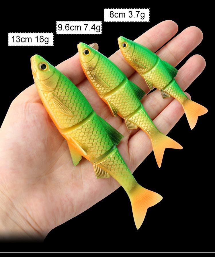 MrFishingSupplies | Soft Body Swimbait Bionic Lure Soft Lure For Downward Fishing