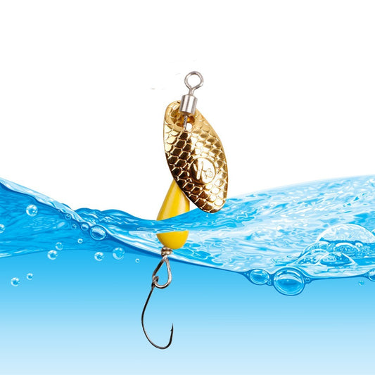 Mr Fishing Supplies | Spin Glitter Luya Decoy 5.5cm 2.8g Eccentric Drop Spin Long Throw Metal