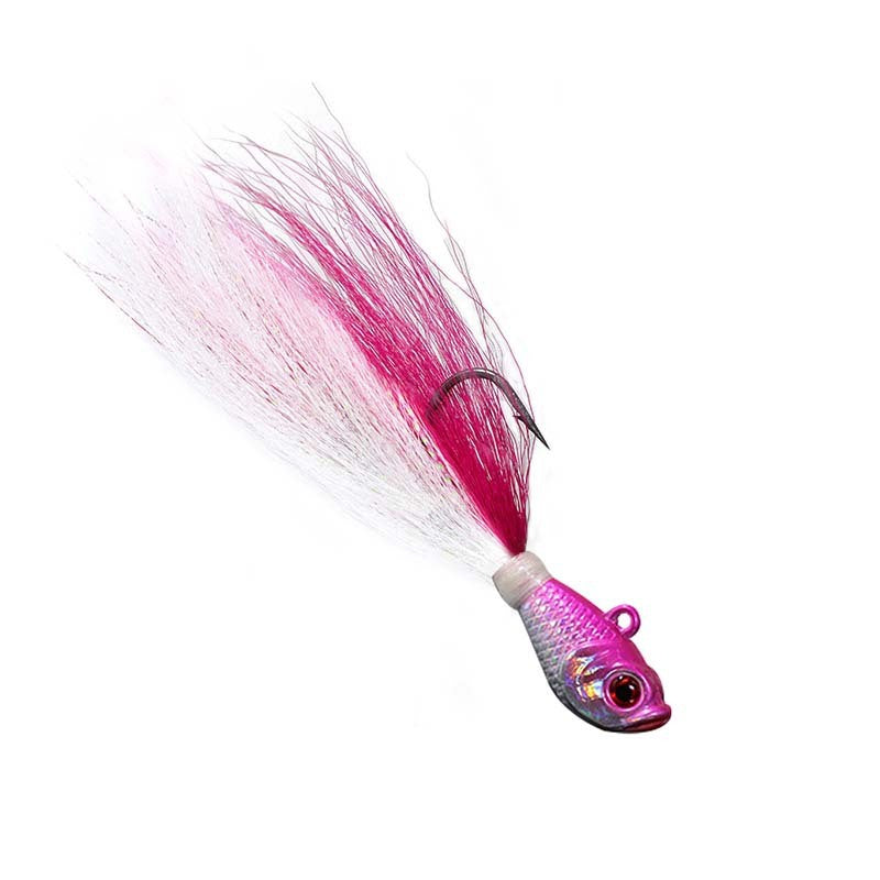 Kmucutie | Hair Jig Luminous Bronzing Deer Tail Hair Beard Lure Bait