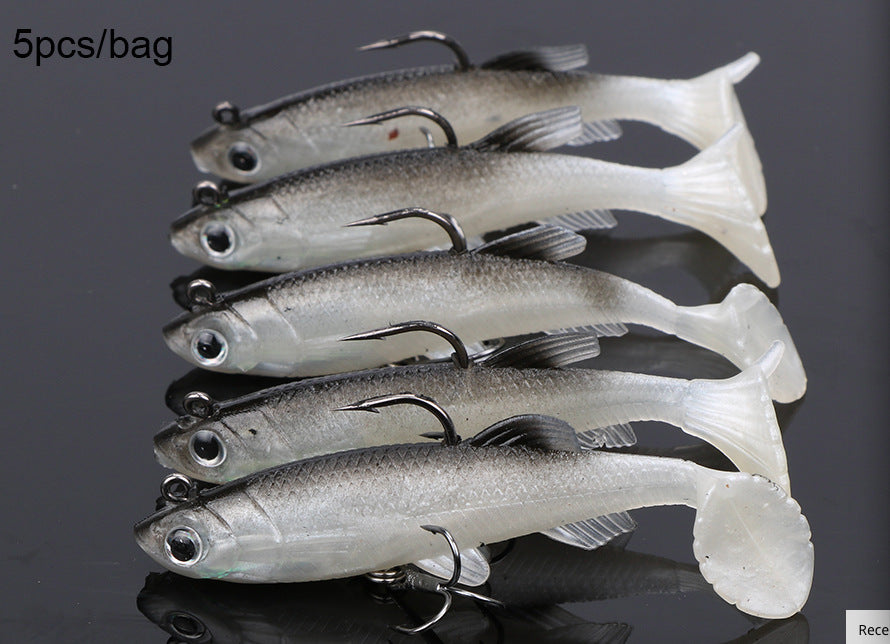 MrFishingSupplies | Soft Body Swimbait bass bait lead hook fish