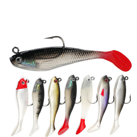 MrFishingSupplies | Silica Gel With Hook Luminous Simulation Color Soft Bait