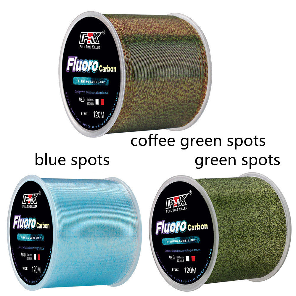 FTX | Multicolor Fluorocarbon Line Fishing 120M