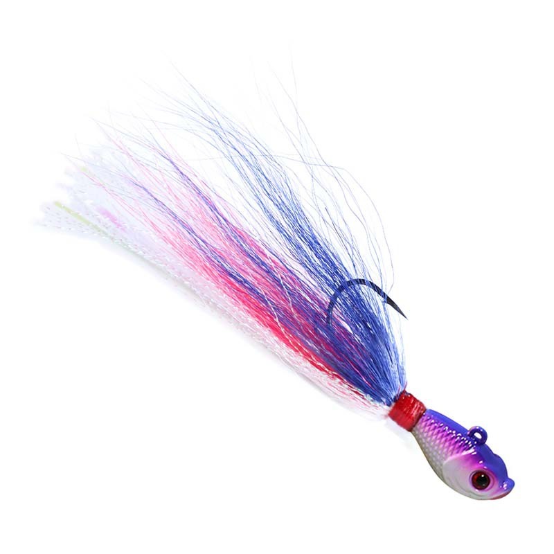 Kmucutie | Hair Jig Luminous Bronzing Deer Tail Hair Beard Lure Bait