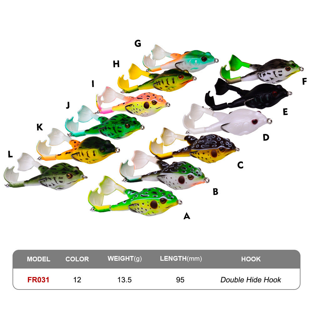 Mr Fishing Supplies | Rotating Legs Thunder Frog Lure Soft Lure