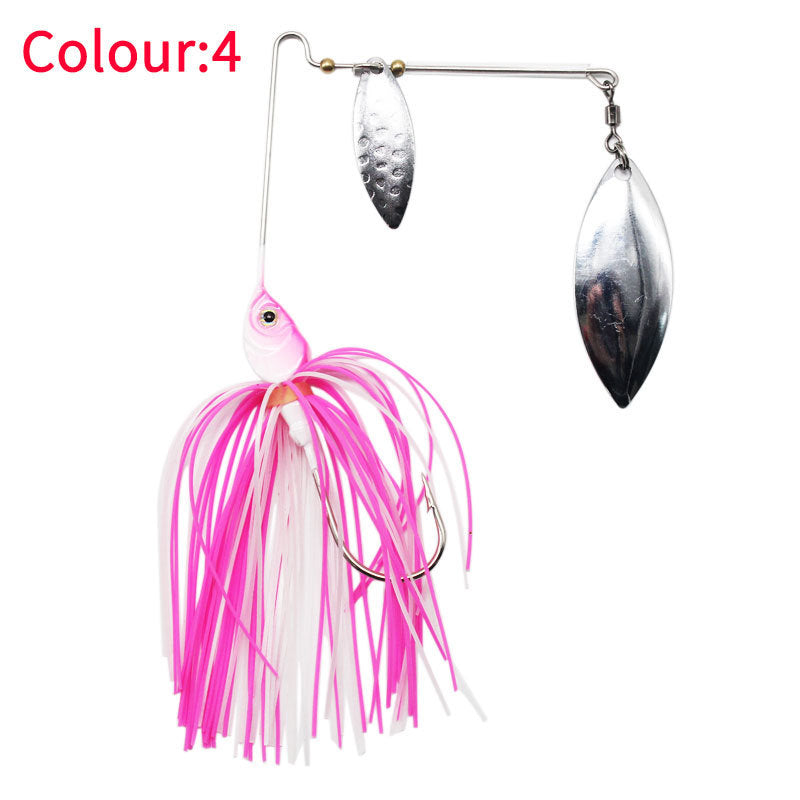 Mr Fishing Supplies | Tassel Beard Composite Sequins Fishing SpinnerBait Lure