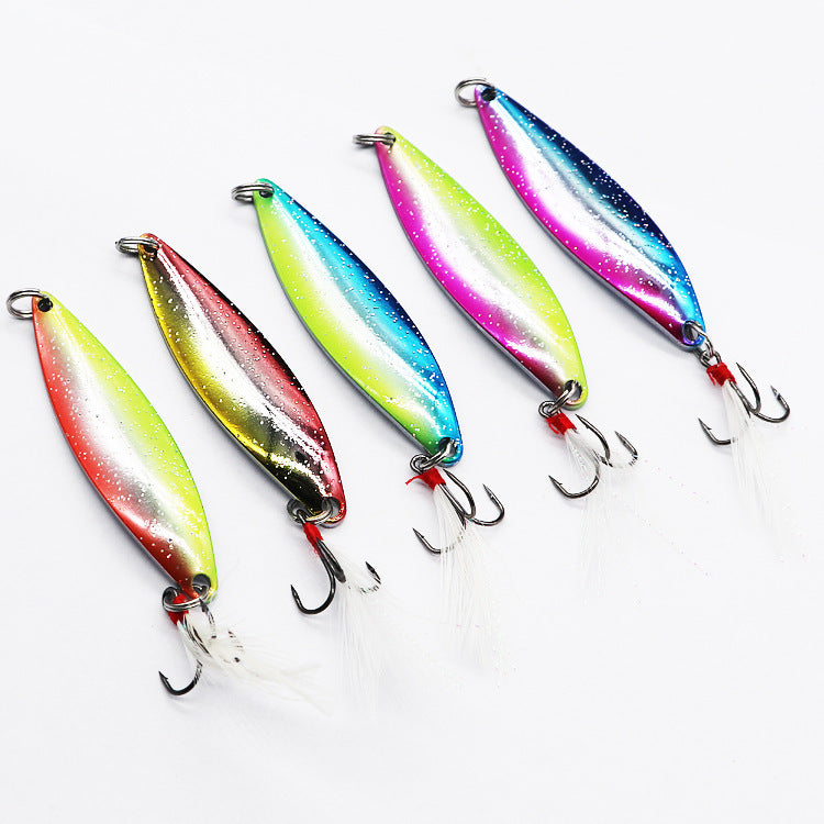 MrFishingSupplies |Spoon Type Glitter 5g-17g Metal Hard Bait Fishing Tackle