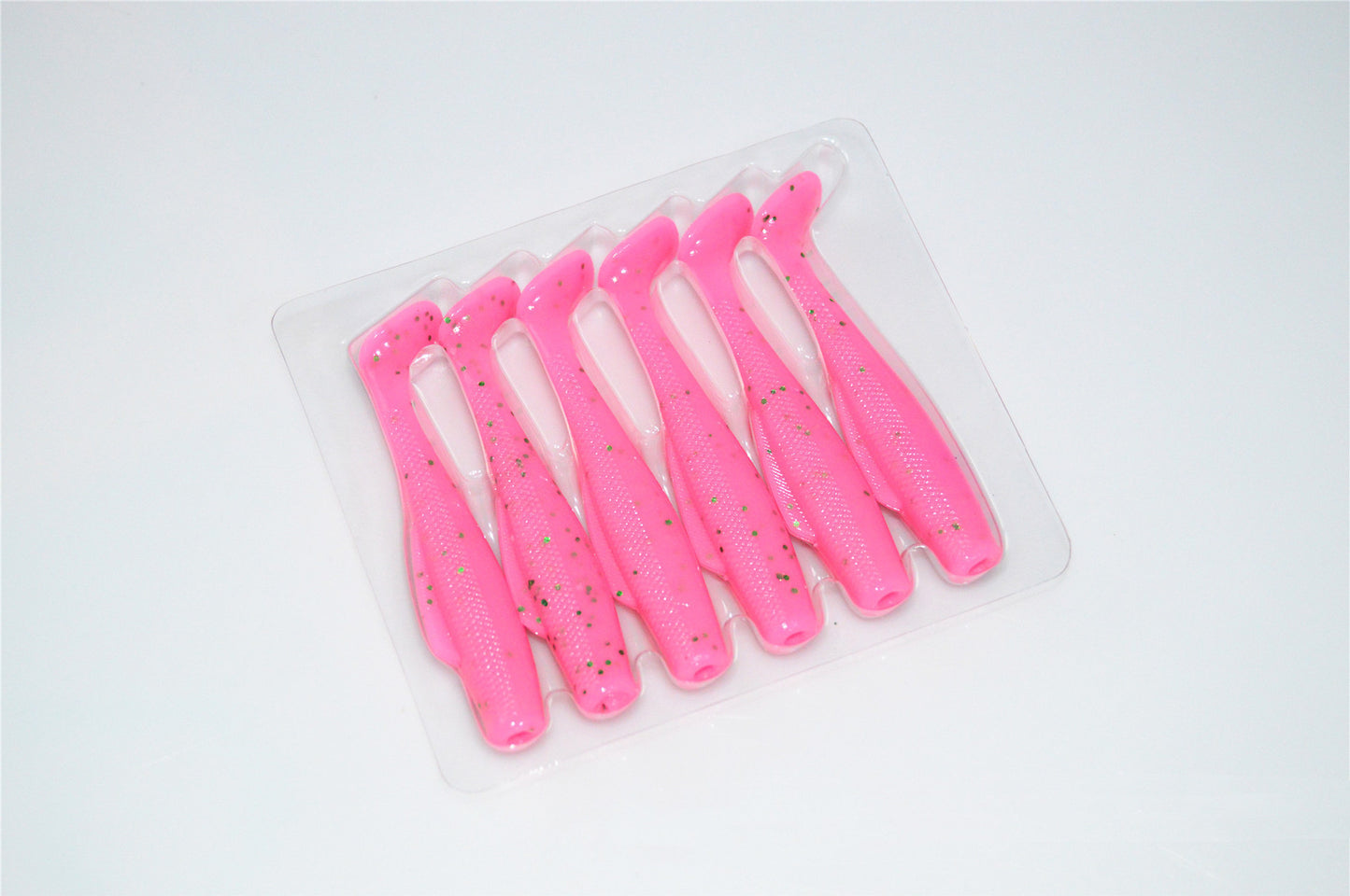 MrFishingSupplies | Multicolor Minow T-tail Lure Soft Bait 6 Pack