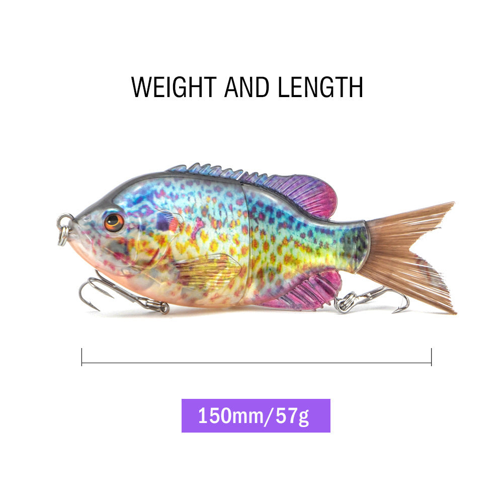MrFishingSupplies | Sunfish Hard Body Swimbait Fishing Simulation Lure