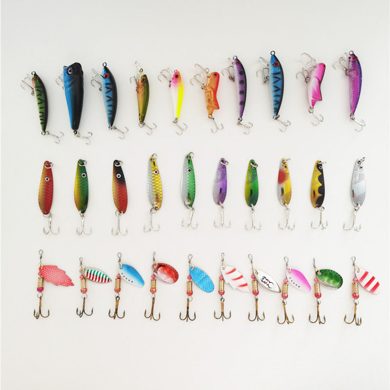 Mr Fishing Supplies | 30 pcs Set Fishing Gear Sequins Fake Lure Mr Fishing Supplies | 30 pcs Set Fishing Gear Sequins Fake Lure