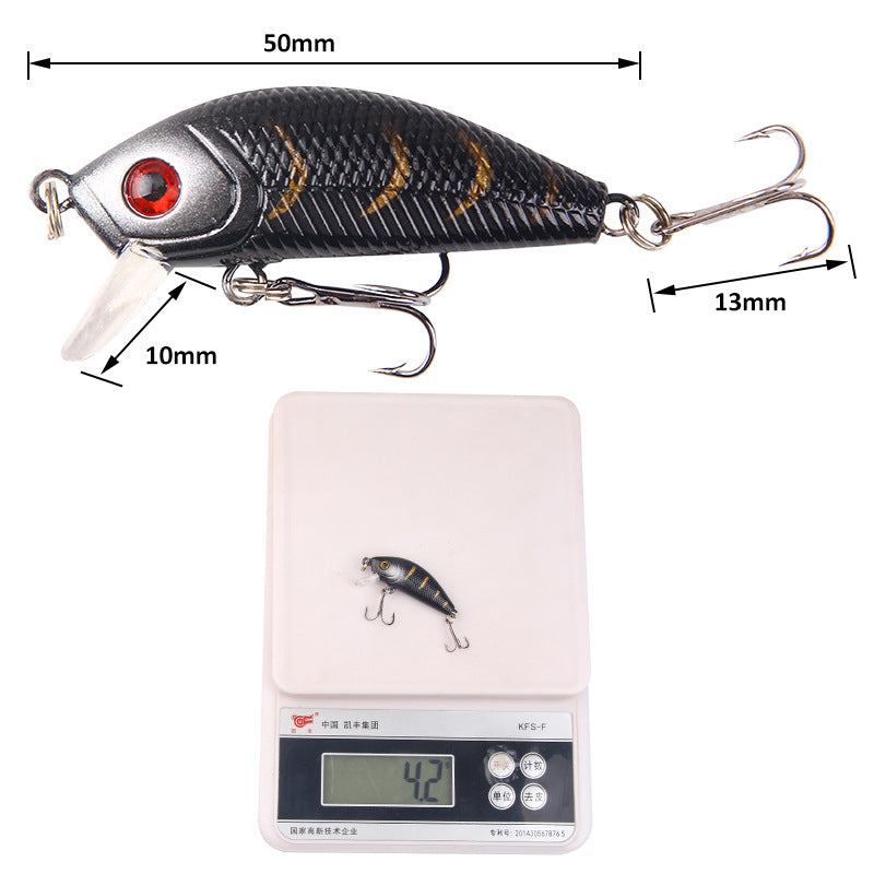MrFishingSupplies | Crankbait Minow 5cm42g With Ring Beads