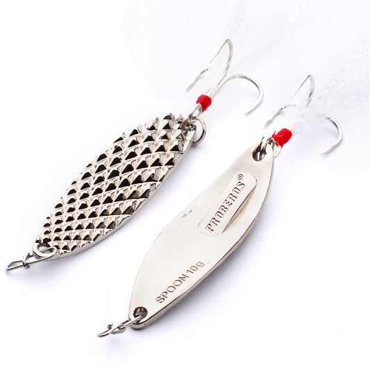 PROBEROS |  Metal Sequins Bait 10g Lure Sequins Gold Silver Bait