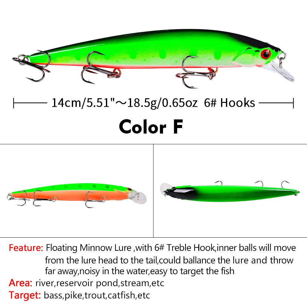 Mr Fishing Supplies | JerkBait Hard Bait 14cm 18.5g Plastic