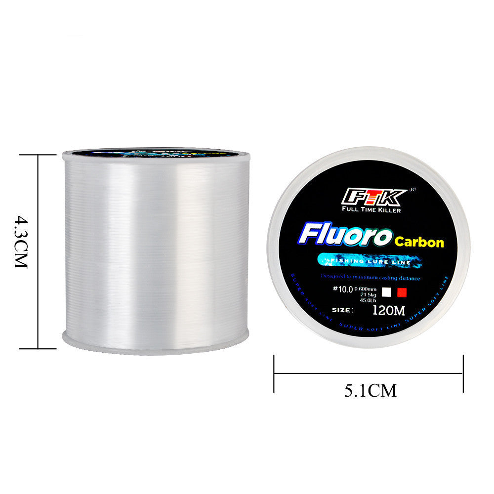FTX | Multicolor Fluorocarbon Line Fishing 120M
