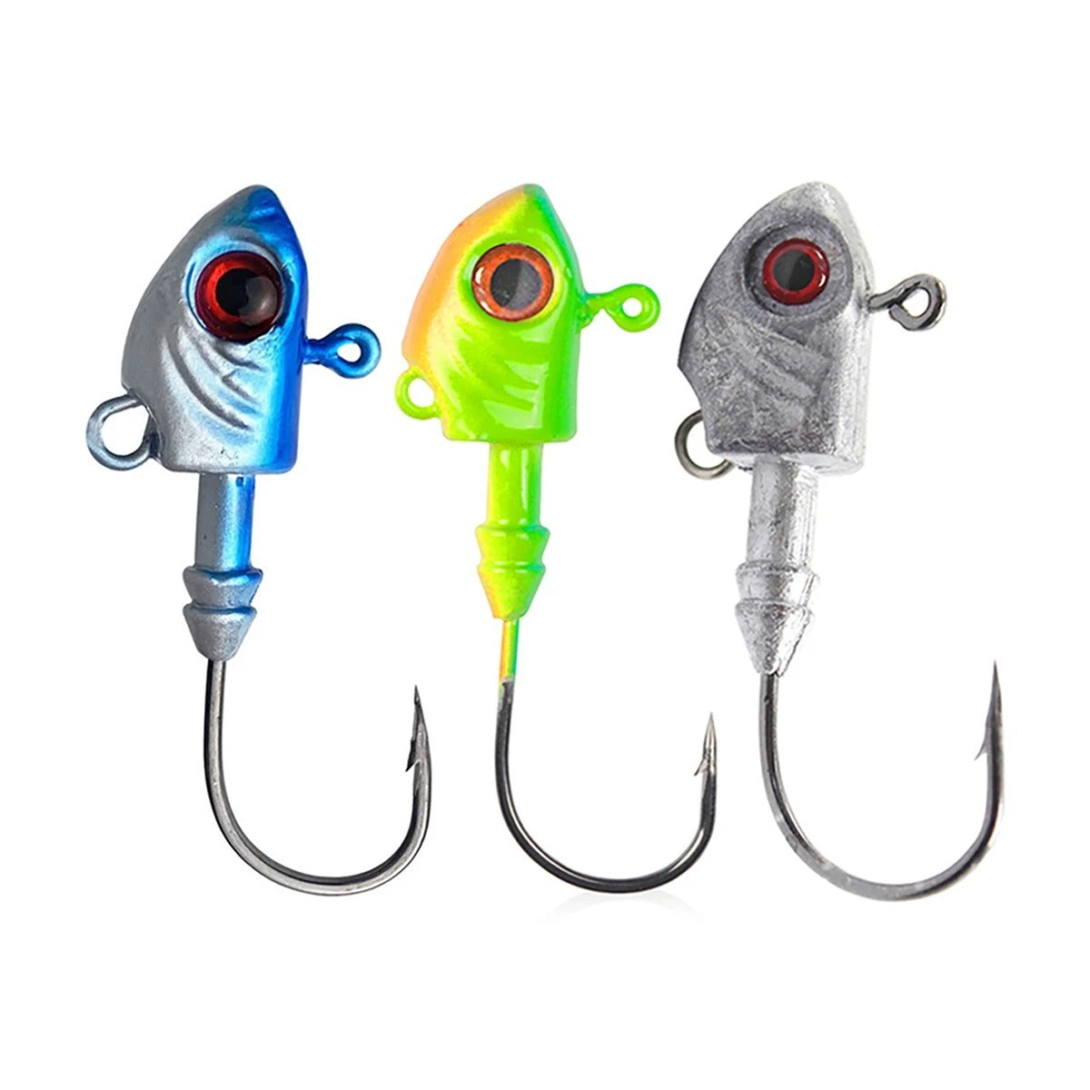 MrFishingSupplies | Jig Head Simulation Of Yayu Shaped Lead Head Hook On Beizheng Road