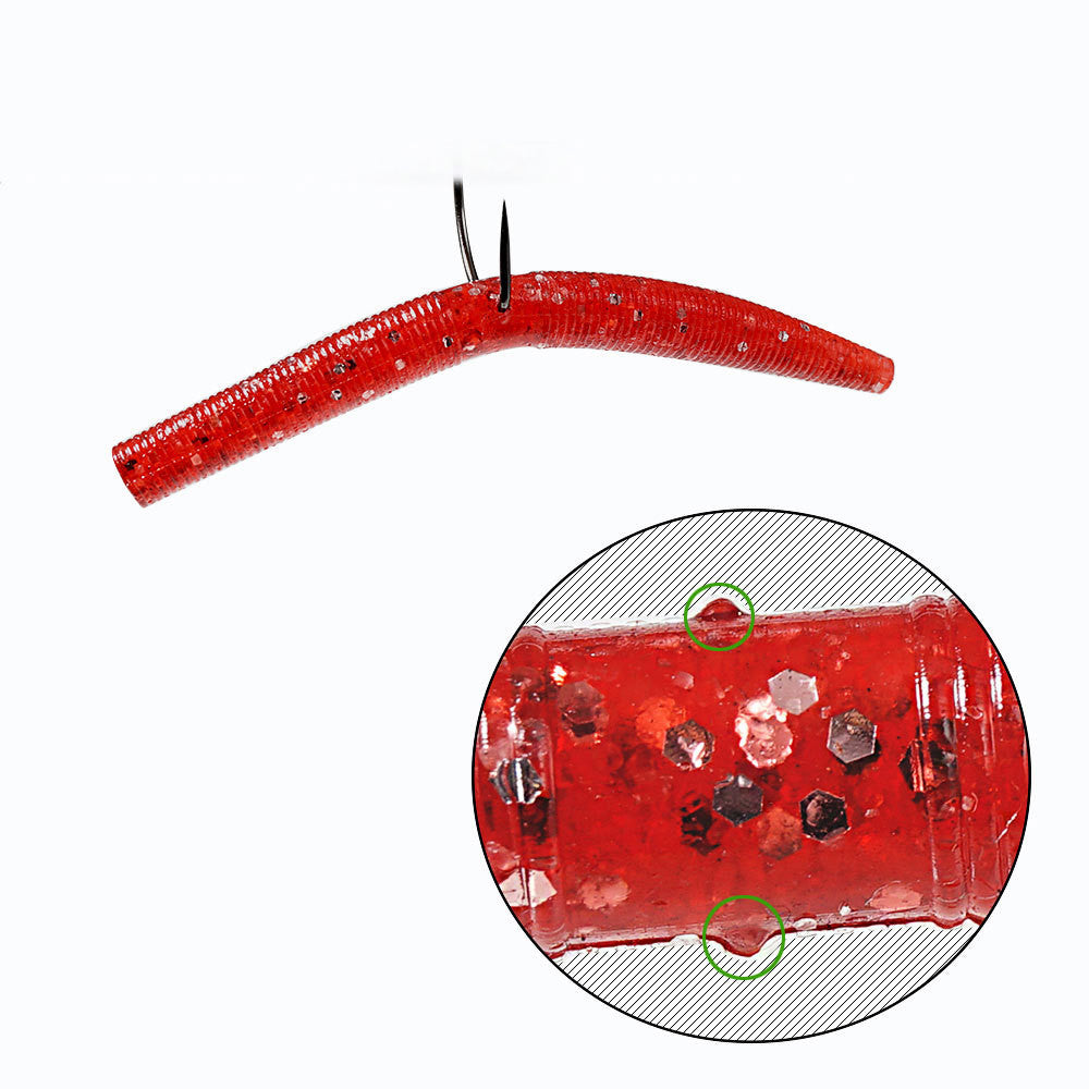 SUNMILE | 3 Inch 4 Inch Senko Worm High Specific Gravity Slow Sinking Salt