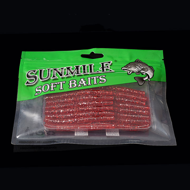 SUNMILE | 3 Inch 4 Inch Senko Worm High Specific Gravity Slow Sinking Salt