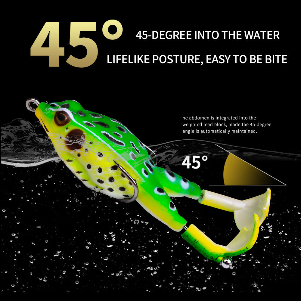 Mr Fishing Supplies | Rotating Legs Thunder Frog Lure Soft Lure