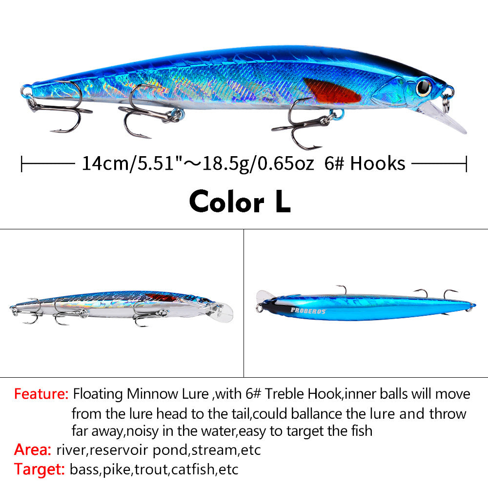Mr Fishing Supplies | JerkBait Hard Bait 14cm 18.5g Plastic