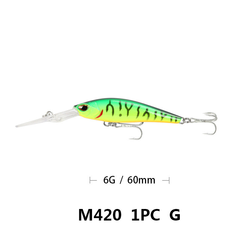 MrFishingSupplies | Crankbait Fishing Minow 6g 9cm Long Tongue Plate