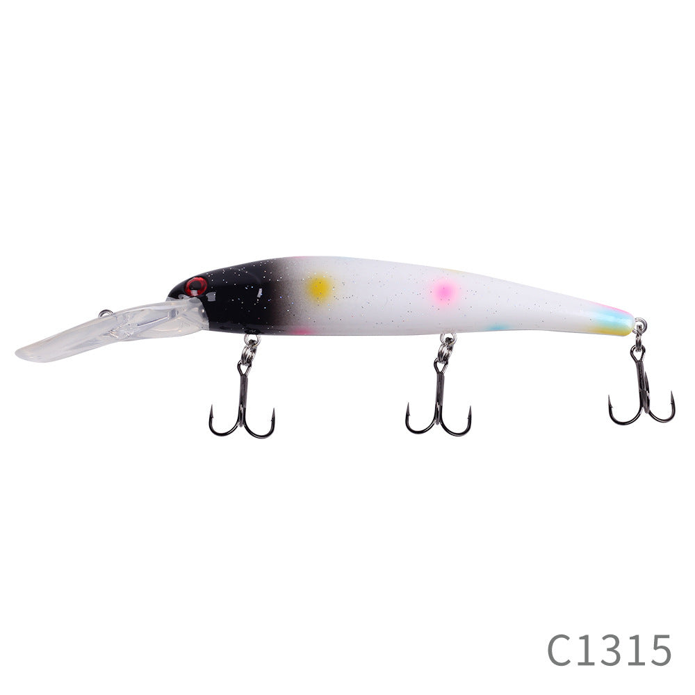 MrFishingSupplies | Jerkbait Long Tongue Plate Road Subbait 120mm20g Floating Deep Diving Minow