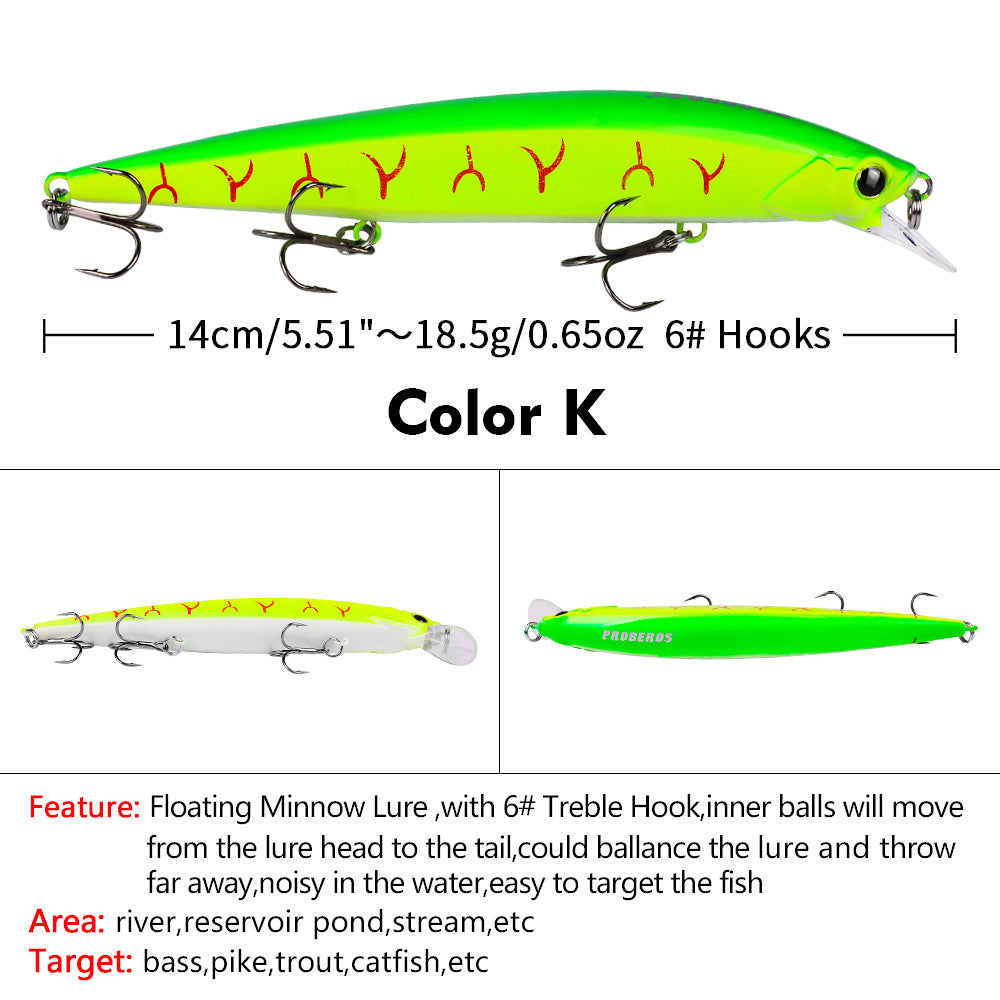 Mr Fishing Supplies | JerkBait Hard Bait 14cm 18.5g Plastic