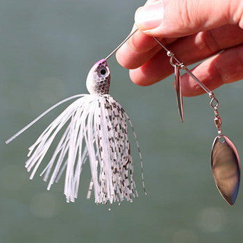 SUNMILE | Rotating Composite Sequins Beard Guy SPINNER BAIT Lure Bait Water Surface Tractor Bass Hook