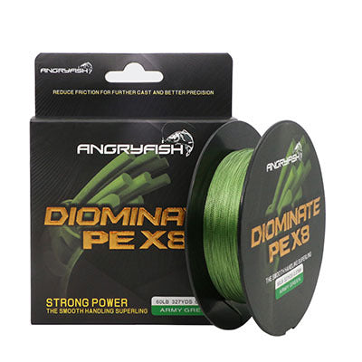 ANGRYFISH | Anti-Bite Strong Horse Braided Long-Range Fishing Line