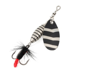 Mr Fishing Supplies | Hard Spinning Sequin Feather Bait High Carbon Steel Three-book Hook