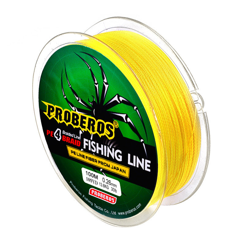 ProBeros 4 Braided 100m Vigorous Horsefish Line