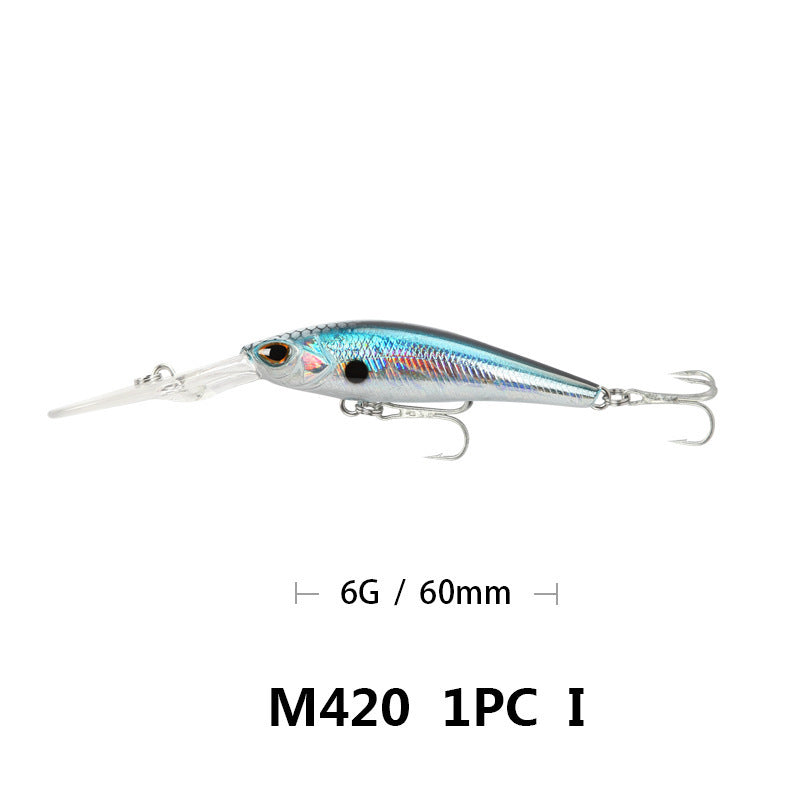 MrFishingSupplies | Crankbait Fishing Minow 6g 9cm Long Tongue Plate