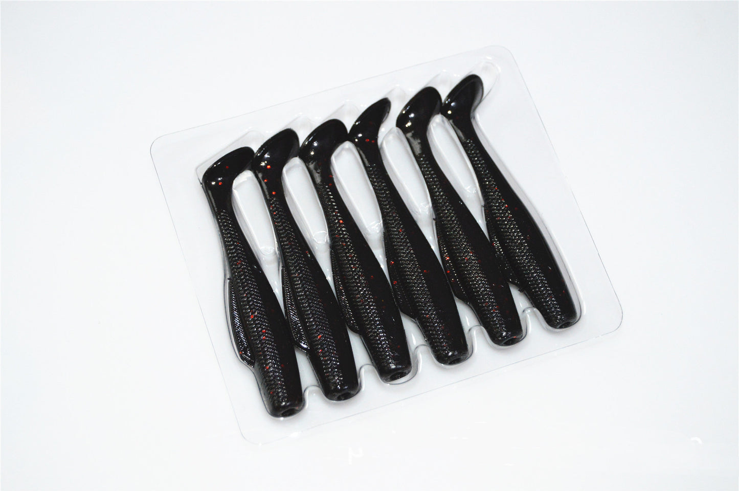 MrFishingSupplies | Multicolor Minow T-tail Lure Soft Bait 6 Pack