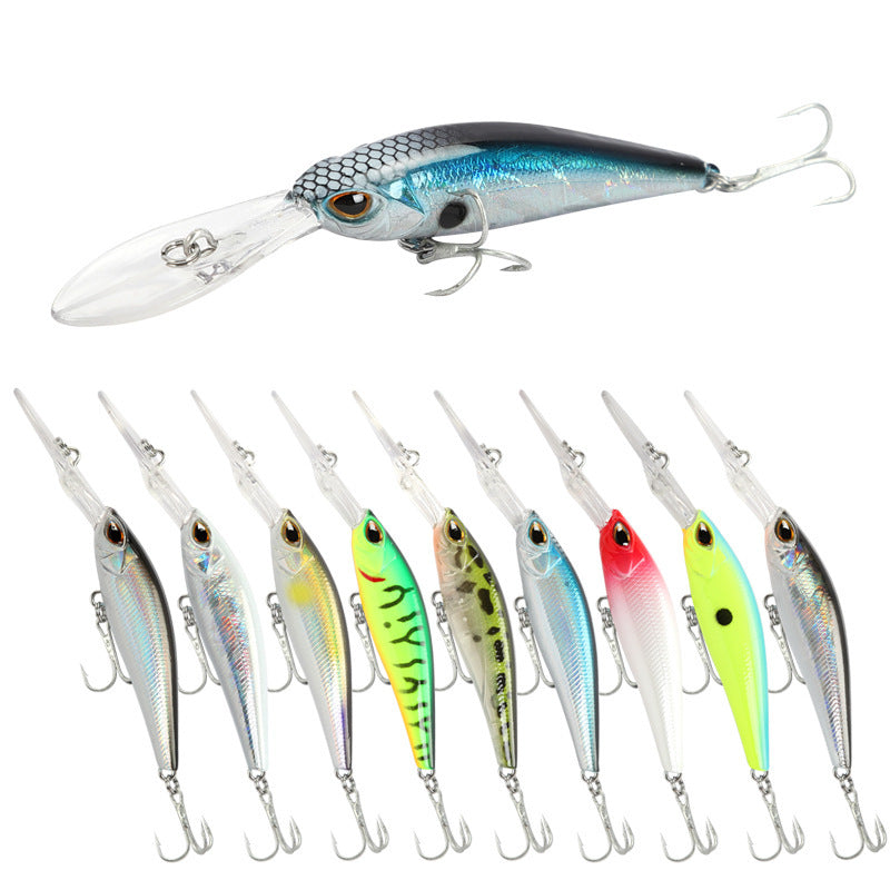 MrFishingSupplies | Crankbait Fishing Minow 6g 9cm Long Tongue Plate