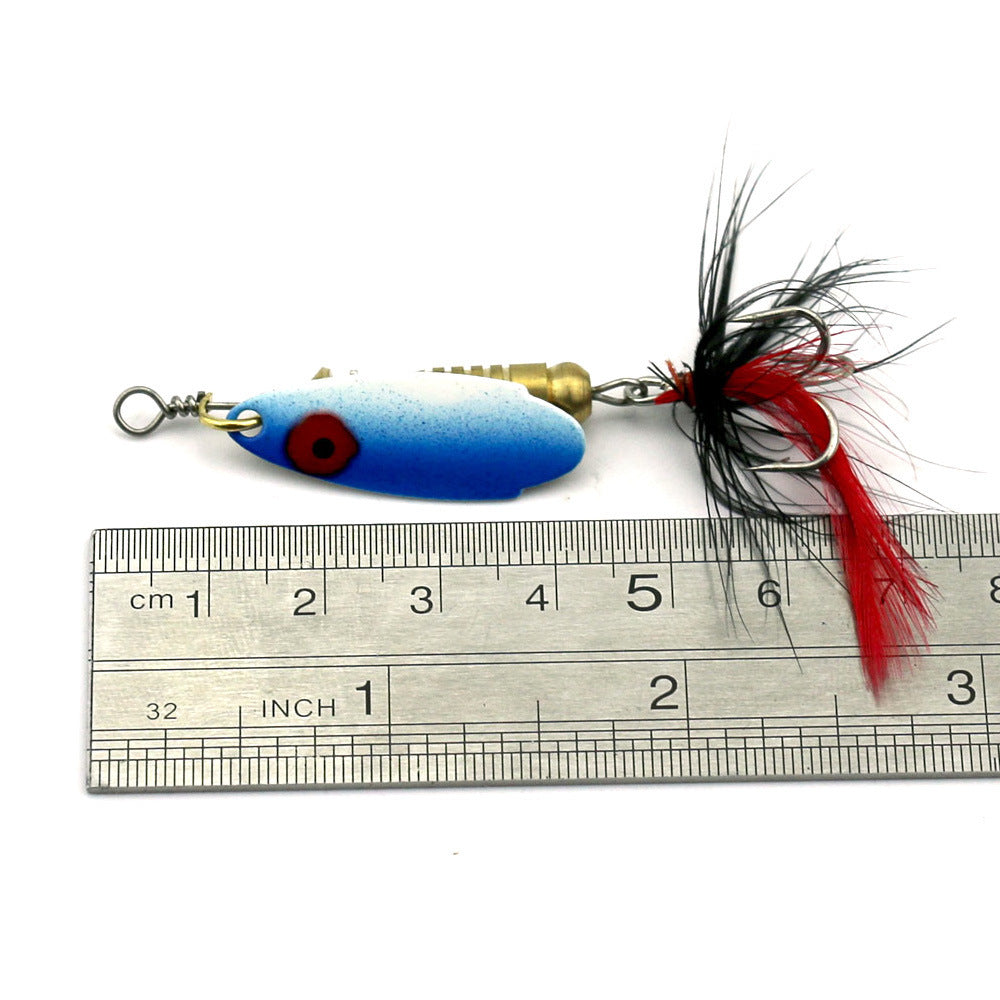 MrFishingSupplies | Colorful Spinners Fake Fishing Sequins Lures