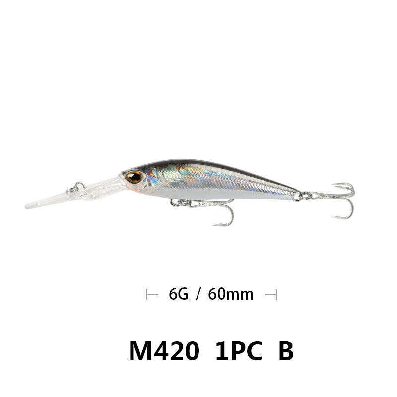 MrFishingSupplies | Crankbait Fishing Minow 6g 9cm Long Tongue Plate