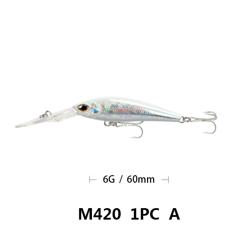 MrFishingSupplies | Crankbait Fishing Minow 6g 9cm Long Tongue Plate