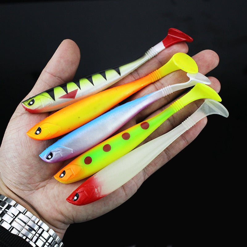 Enjoy Fishing | T-tailed Soft Paddle Tail SwimBait 12cm 10g