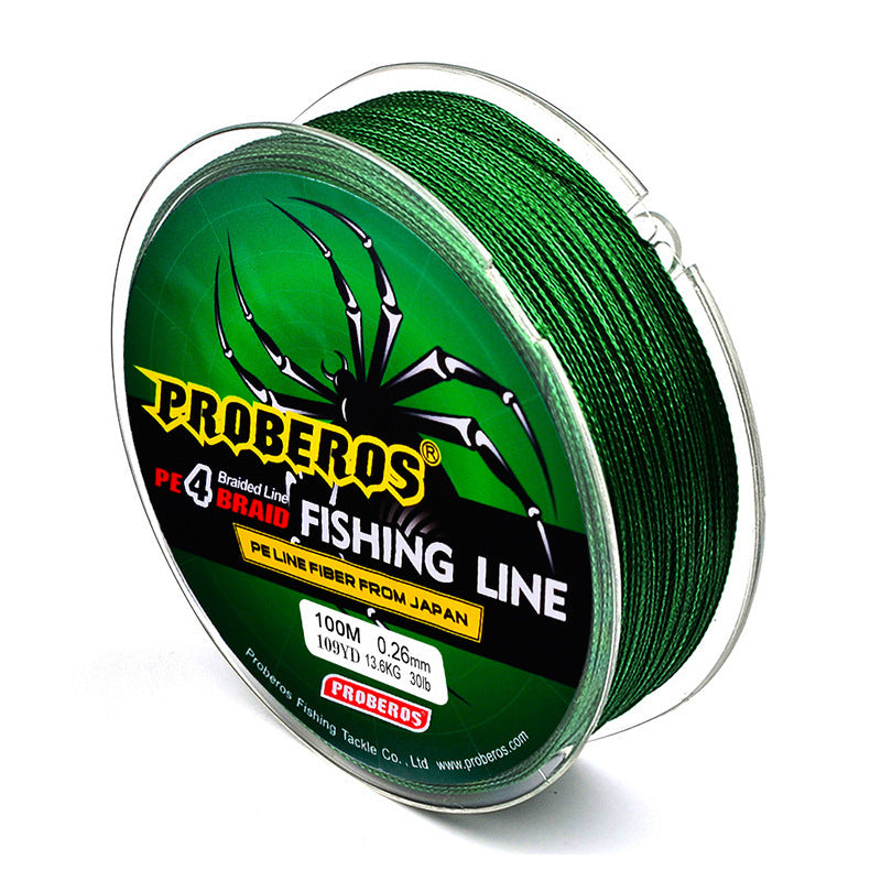 ProBeros 4 Braided 100m Vigorous Horsefish Line