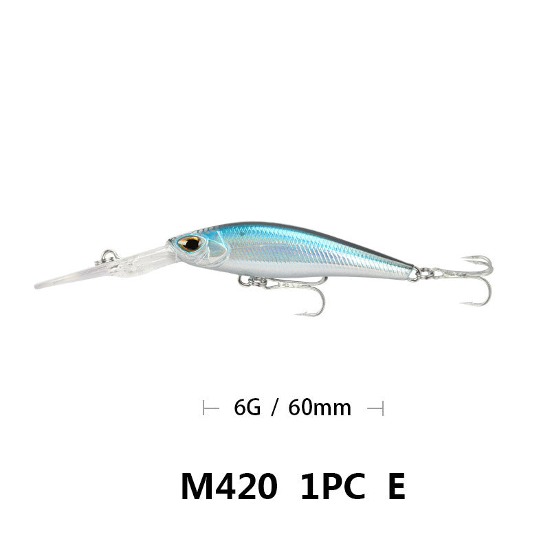 MrFishingSupplies | Crankbait Fishing Minow 6g 9cm Long Tongue Plate
