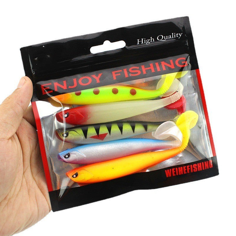 Enjoy Fishing | T-tailed Soft Paddle Tail SwimBait 12cm 10g