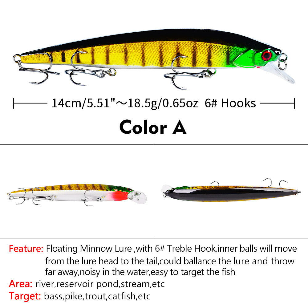Mr Fishing Supplies | JerkBait Hard Bait 14cm 18.5g Plastic
