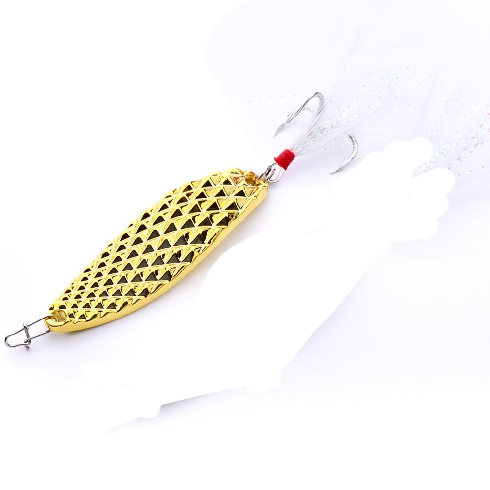 PROBEROS |  Metal Sequins Bait 10g Lure Sequins Gold Silver Bait